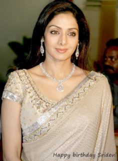 Sridevi Celebrates 54th Birthday