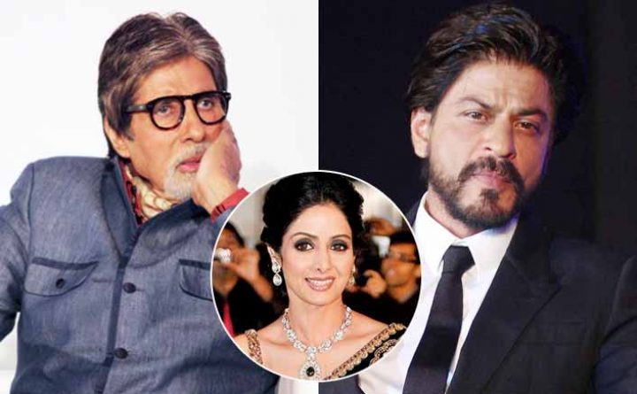 Shah Rukh Khan & Big B’s Reaction On Sridevi’s Death Will Make You Emotional